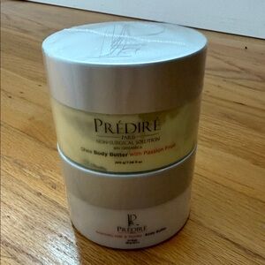 Prédiré Shea Body Butter with Passion Fruit - Silver and Cream